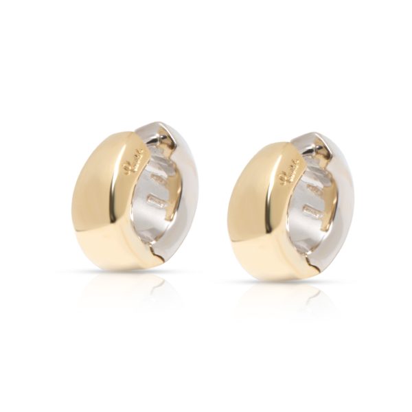 103165 bv 54c0d260 6415 459e 9cd6 5f8ae1a2f59a Pomellato Huggie Earring in 18KT 2 Tone Gold