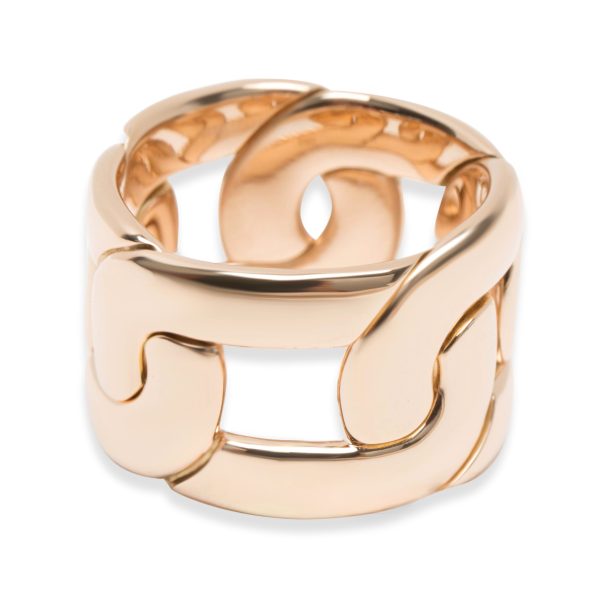 Rings Pomellato Tango Wide Band in 18K Rose Gold