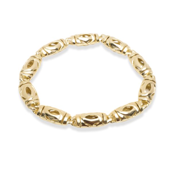 103281 bv Cartier Vintage Double C Bracelet in 18KT Yellow Gold