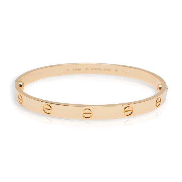 Cartier Love Bracelet in 18K Yellow Gold Size 20 Cartier Love Bracelet in 18K Yellow Gold Size 20