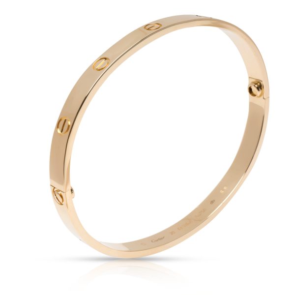 103286 pv Cartier Love Bracelet in 18K Yellow Gold Size 20