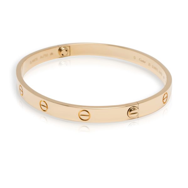 103286 sv Cartier Love Bracelet in 18K Yellow Gold Size 20