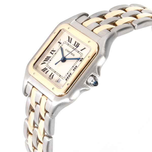 103467 lv Cartier Panther 183949 Unisex Watch in 18kt Stainless SteelYellow Gold