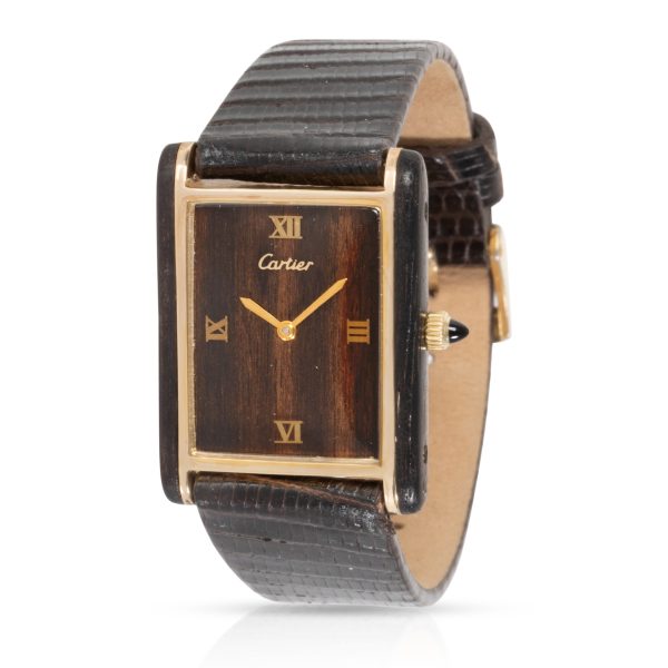 Cartier Tank Tank Unisex Watch in Gold Plate Cartier Tank Tank Unisex Watch in Gold Plate