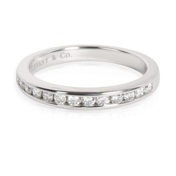 Tiffany Co Half Eternity Channel Set Diamond Wedding Band Tiffany Co Half Eternity Channel Set Diamond Wedding Band Platinum 024 Ctw