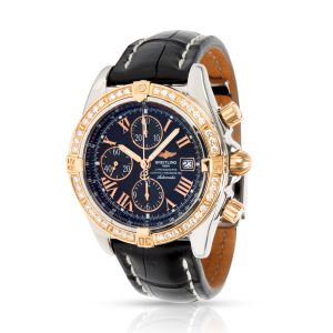 Breitling Chronomat Evolution C1335653B821 Mens Watch in 18kt Rose GoldStainl Cart