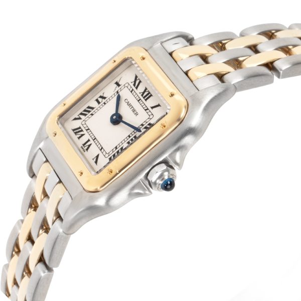 103683 lv Cartier Panther W25029B6 Womens Watch in 18kt Stainless SteelYellow Gold