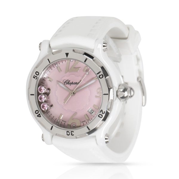 Chopard Happy Sport 288507 9031 Unisex Watch in Stainless SteelCeramic Chopard Happy Sport 288507 9031 Unisex Watch in Stainless SteelCeramic