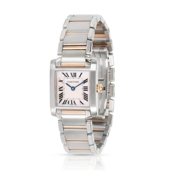 Cartier Tank Francaise W51027Q4 Womens Watch in 18kt Stainless SteelRose Gold Cartier Tank Francaise W51027Q4 Womens Watch in 18kt Stainless SteelRose Gold