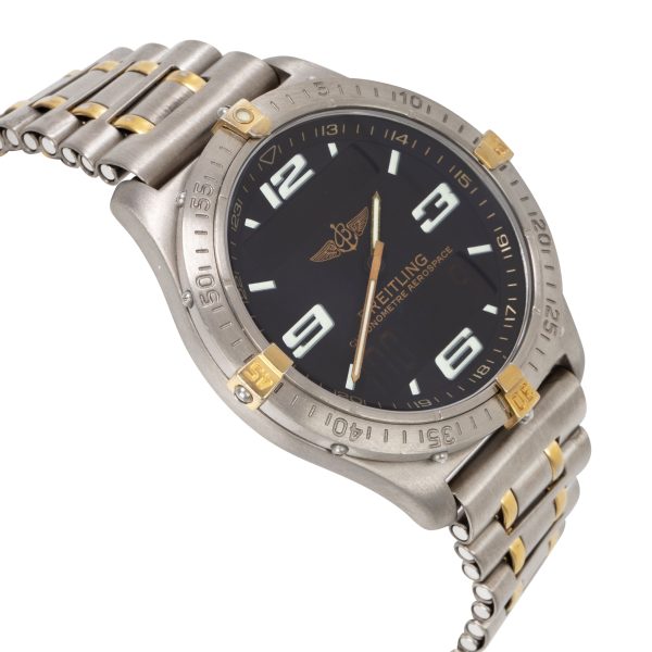 103753 rv 803d36ca ae17 4ef7 a3e9 f5c7feb1571d Breitling Aerospace F75362 Mens Watch in 18kt TitaniumYellow Gold