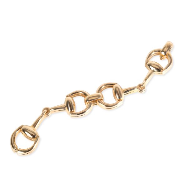 103783 bv 0c37ec62 0798 4c0b 8ad8 1862796497bc Gucci Large Horsebit Bracelet in 18KT Yellow Gold