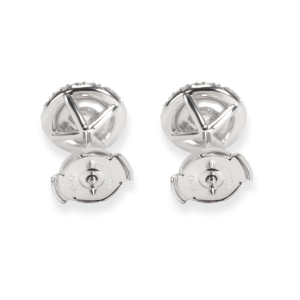 103790 bv bdb2d4c2 ccd3 4c82 bf39 4df29be9e2b0 GIA Certified Halo Diamond Stud Earring in Platinum D VS2 126 CTW