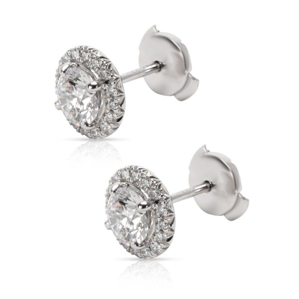 103790 sv c7ab81e4 a97d 497e bd9b 547876f11617 GIA Certified Halo Diamond Stud Earring in Platinum D VS2 126 CTW