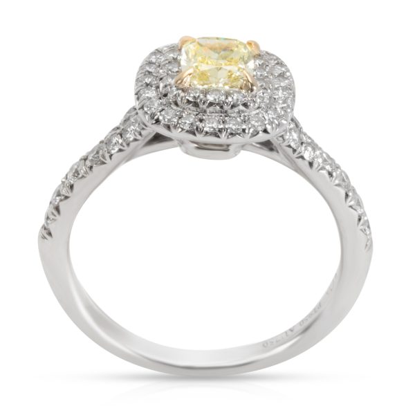 103891 pv 24d68fd8 10da 4860 800d 1c8d8bc43748 Tiffany Co Soleste Diamond Fancy Yellow Engagement Ring in Platinum