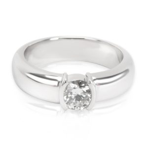 Tiffany Co Etoile Oval Diamond Engagement Ring in Platinum 056 ct HVS1 Maison Margiela 2Way Leather Tote Bag Shoulder Bag Daily Bag