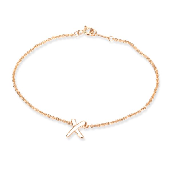 Tiffany Co Paloma Graffiti X Bracelet in 18K Rose Gold Tiffany Co Paloma Graffiti X Bracelet in 18K Rose Gold