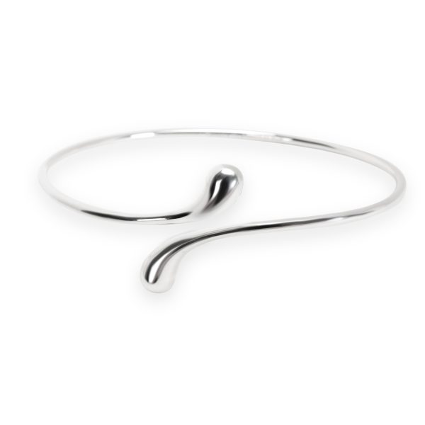 Tiffany Co Elsa Peretti Teardrop Bangle in Sterling Silver Tiffany Co Elsa Peretti Teardrop Bangle in Sterling Silver