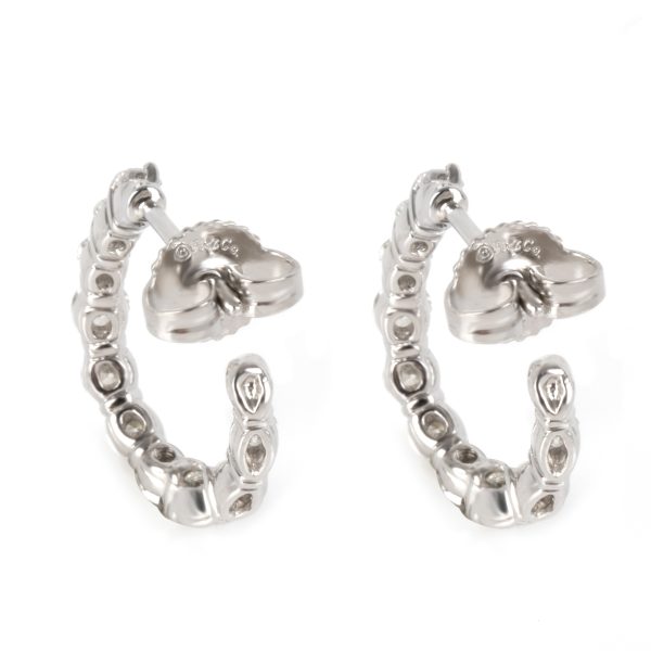 104027 bv e82f5fbf 9563 44db bb60 36193982d370 Tiffany Co Diamond Inside Out Hoop Earrings in Platinum 110 CTW