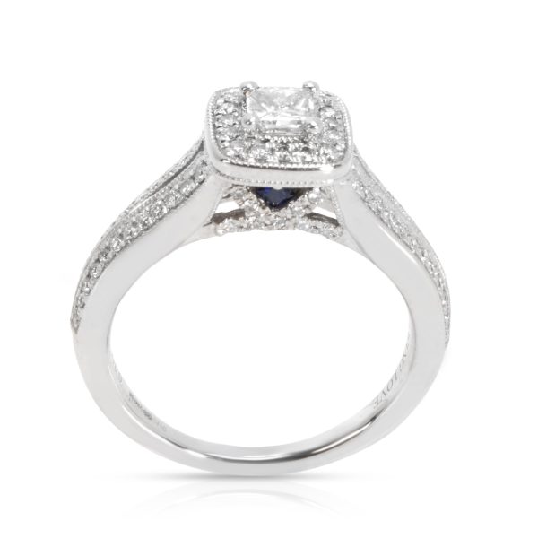 104041 pv Vera Wang Diamond Engagement Ring in 18K White Gold 070 CTW