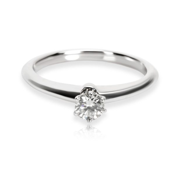 Tiffany Co Solitaire Ring in 950 Platinum 024 CTW Tiffany Co Solitaire Ring in 950 Platinum 024 CTW