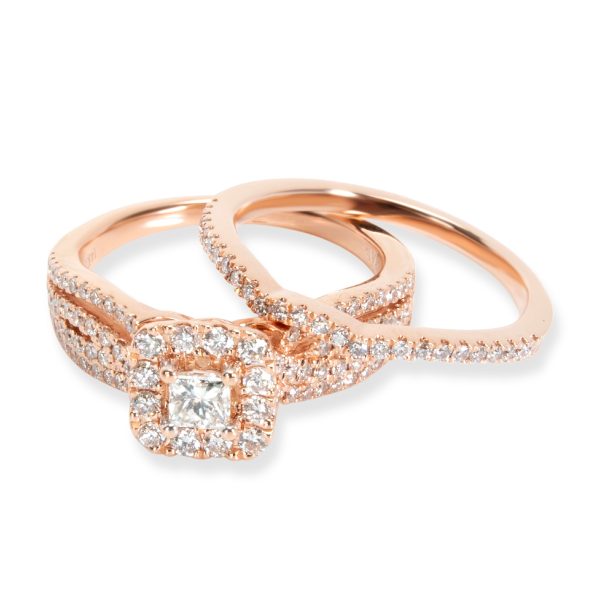 Vera Wang Love Collection Diamond Wedding Set Vera Wang Love Collection Diamond Wedding Set in 14K Rose Gold 116 ctw