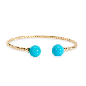 David Yurman Solari Turquoise Bracelet in 18K Yellow Gold CHANEL Long Wallet 19 Matelasse