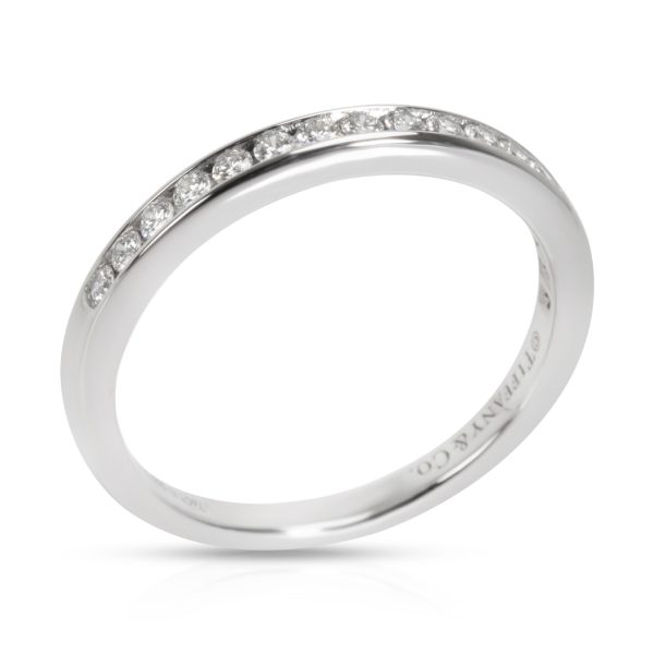 Tiffany Co Channel Set Diamond Wedding Band in Platinum 017 CTW Tiffany Co Channel Set Diamond Wedding Band in Platinum 017 CTW