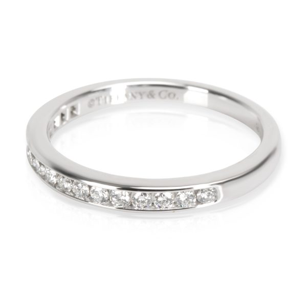 Wedding Band Platinum Tiffany Co Channel Set Diamond Wedding Band in Platinum 017 CTW