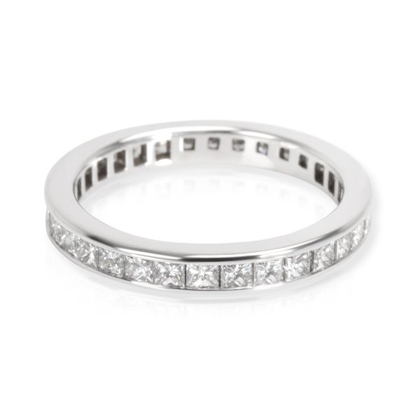 Tiffany Co Tiffany Co Channel Princess Diamond Eternity Wedding Band in Platinum 100ctw