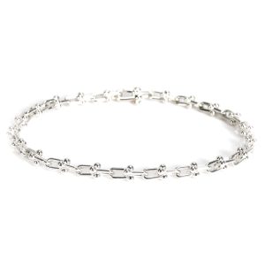 Tiffany Co Hardwear Micro Link Bracelet in Sterling Silver Louis Vuitton Damier Verona MM Shoulder Bag Ebene