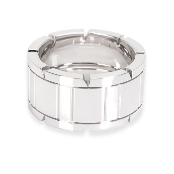 Band White Gold Cartier Tank Francaise Band in 18K White Gold