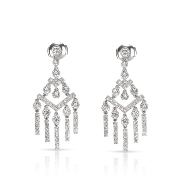 Tiffany Co Jazz Diamond Earrings in Platinum 200 CTW Tiffany Co Jazz Diamond Earrings in Platinum 200 CTW