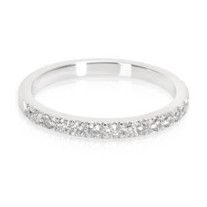 Tiffany Co Novo Diamond Wedding Ring in Platinum 025 CTW Louis Vuitton Neverfull MM Tourtiere Calfskin Tote Bag Beige