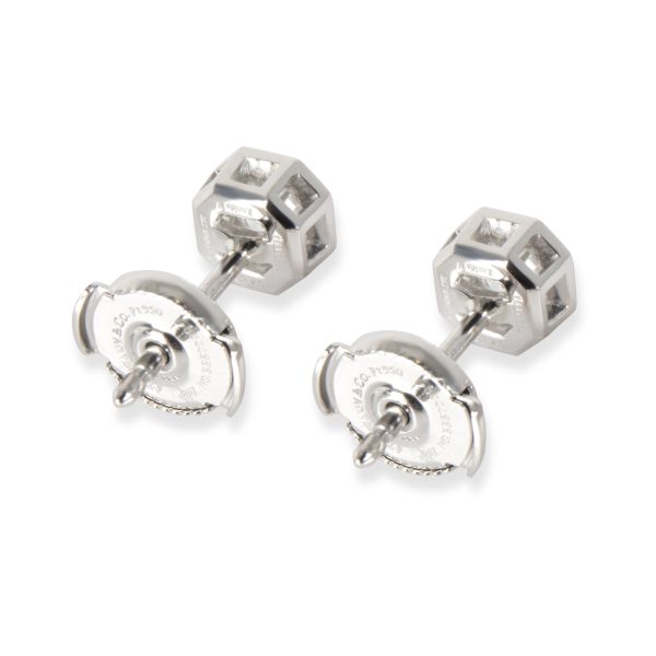 104495 bv 603560cc d61f 40c1 a08e 15a3849ab021 Tiffany Co Lucida Diamond Stud Earring in Platinum G VVS1VVS2 102 CTW