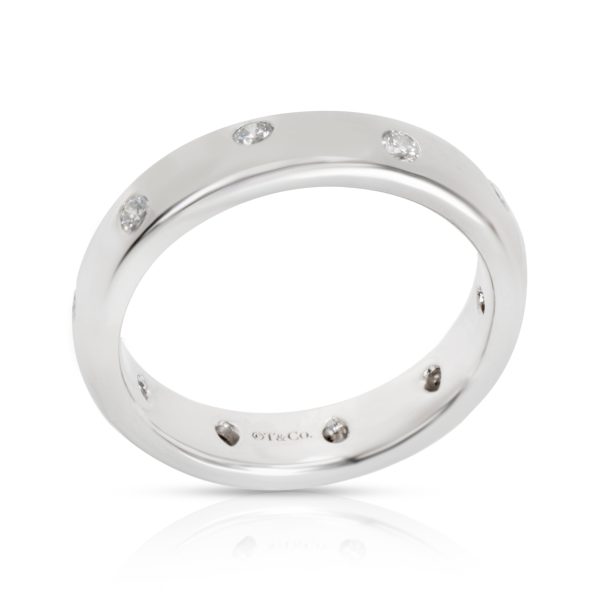 104504 pv Tiffany Co Etiole Diamond Ring in Platinum 016 CTW