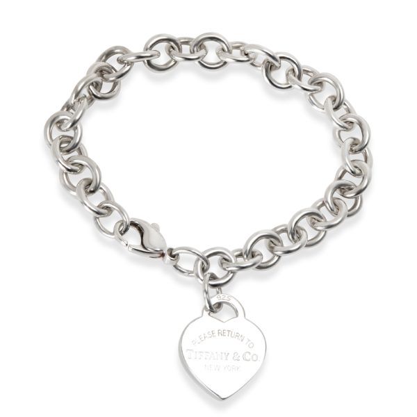 Tiffany Co Heart Tag Bracelet in Sterling Silver Tiffany Co Heart Tag Bracelet in Sterling Silver