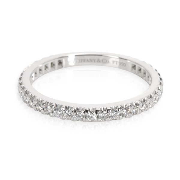 Tiffany Co Soleste Diamond Eternity Ring in Platinum 061 CTW Tiffany Co Soleste Diamond Eternity Ring in Platinum 061 CTW