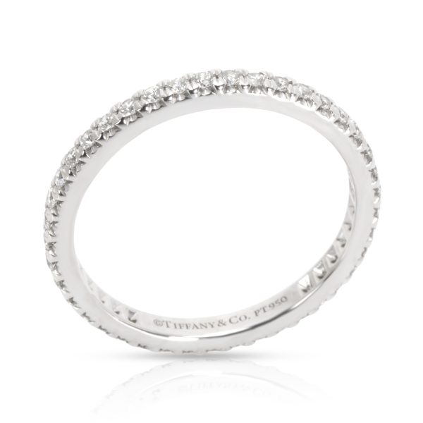 104523 pv Tiffany Co Soleste Diamond Eternity Ring in Platinum 061 CTW