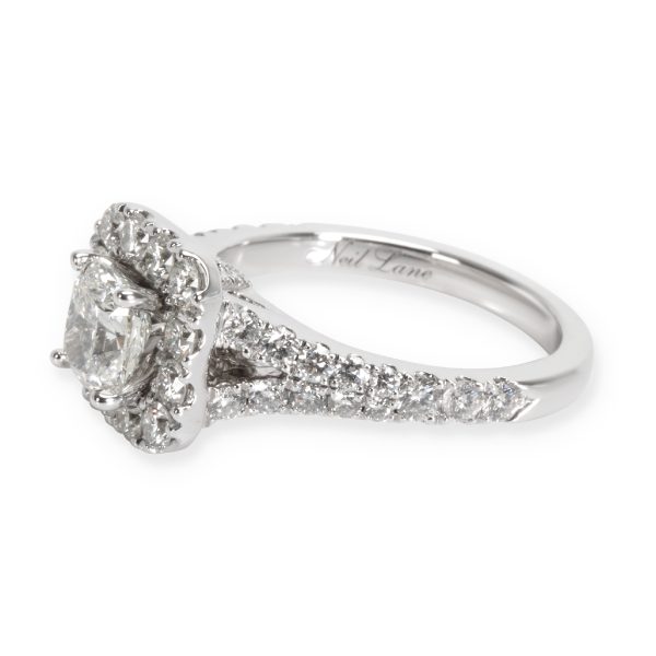 Engagement Ring Neil Lane Halo Cushion Diamond Engagement Ring in 215 CTW