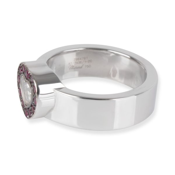 Chopard Chopard Happy Diamonds Heart Ring in 18K White Gold 002 CTW