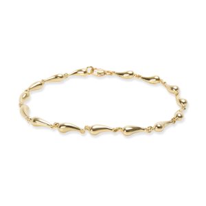 Tiffany Co Elsa Peretti Teardrop Bracelet in 18K Yellow Gold Louis Vuitton Accessoire Cherry Blossom Monogram