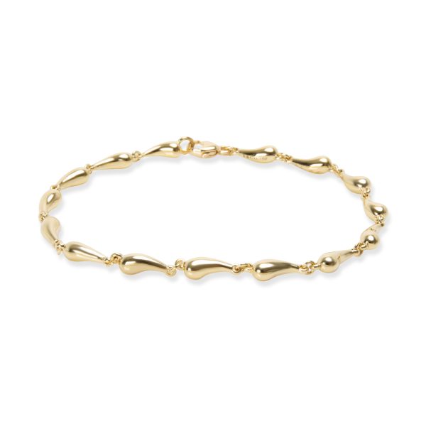 Tiffany Co Elsa Peretti Teardrop Bracelet in 18K Yellow Gold Tiffany Co Elsa Peretti Teardrop Bracelet in 18K Yellow Gold