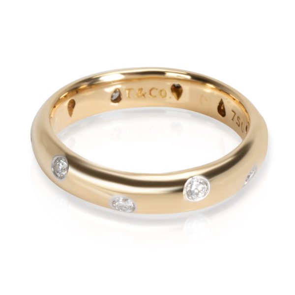 Tiffany Co Etoile Diamond Band in 18K Yellow Gold 022 CTW Tiffany Co Etoile Diamond Band in 18K Yellow Gold 022 CTW