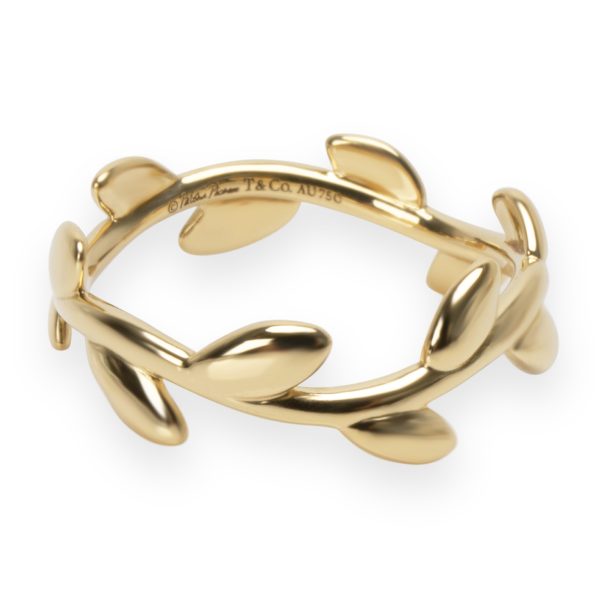 Tiffany Co Paloma Picasso Olive Vine Ring in 18K Yellow Gold Tiffany Co Paloma Picasso Olive Vine Ring in 18K Yellow Gold