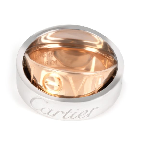 Rings Cartier Secret Love Band in 18K Two Tone Gold