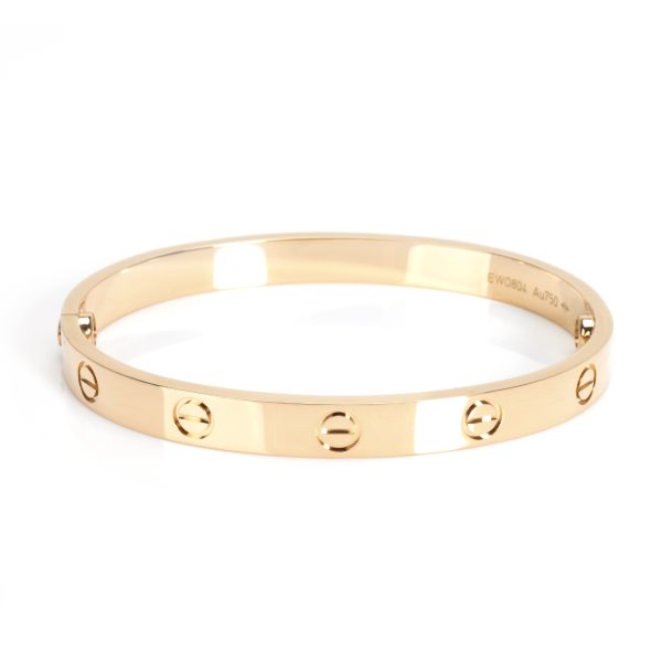 104956 bv 3c48c559 41b1 4942 af45 ef47a7c69325 Cartier Love Bracelet in 18KT Yellow Gold