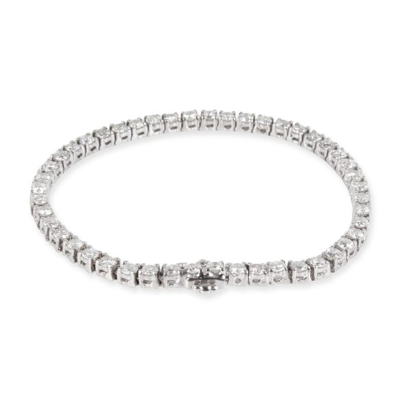 104976 bv Diamond Tennis Bracelet in 14K White Gold 423 CTW