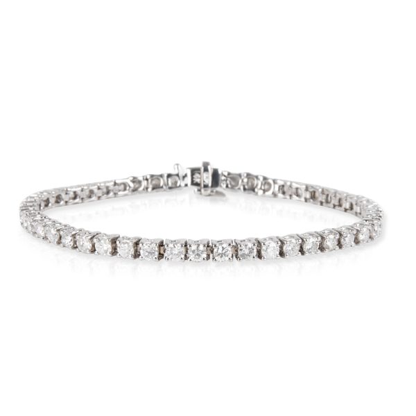 Diamond Tennis Bracelet in 14K White Gold 423 CTW Diamond Tennis Bracelet in 14K White Gold 423 CTW