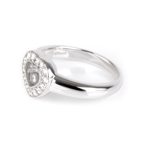 Chopard Chopard Happy Diamonds Heart Ring in 18K White Gold 033 CTW