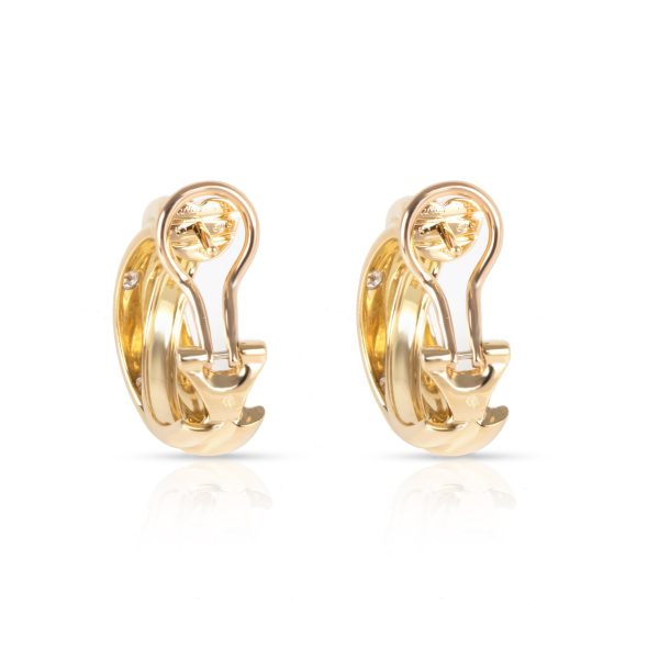 105077 bv 7bb24111 cf6a 47f1 a711 820652b7ea81 Cartier Constellation Diamond Earrings in 18K Yellow Gold 033 CTW